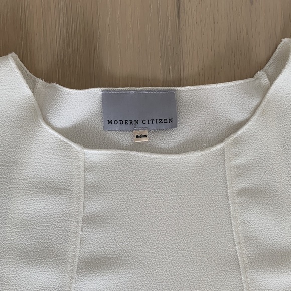 Modern Citizen White Top - Picture 3 of 9